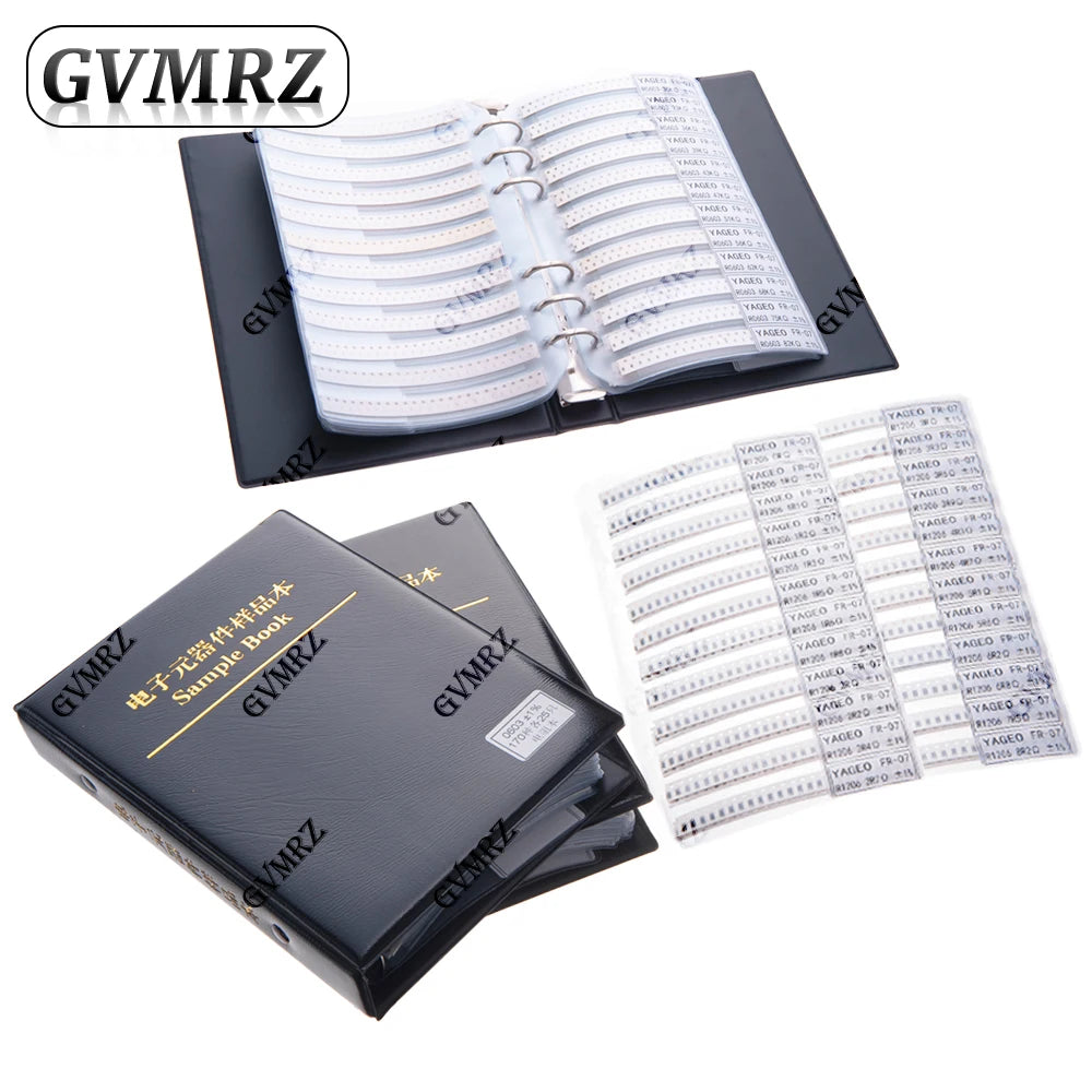 Sample Book Resistor Kit SMD Book Resistor Assortment Kit 06