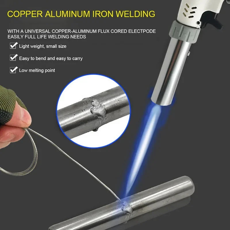 10pcs No Need Solder Powder Aluminum Welding Rod Brazing Low