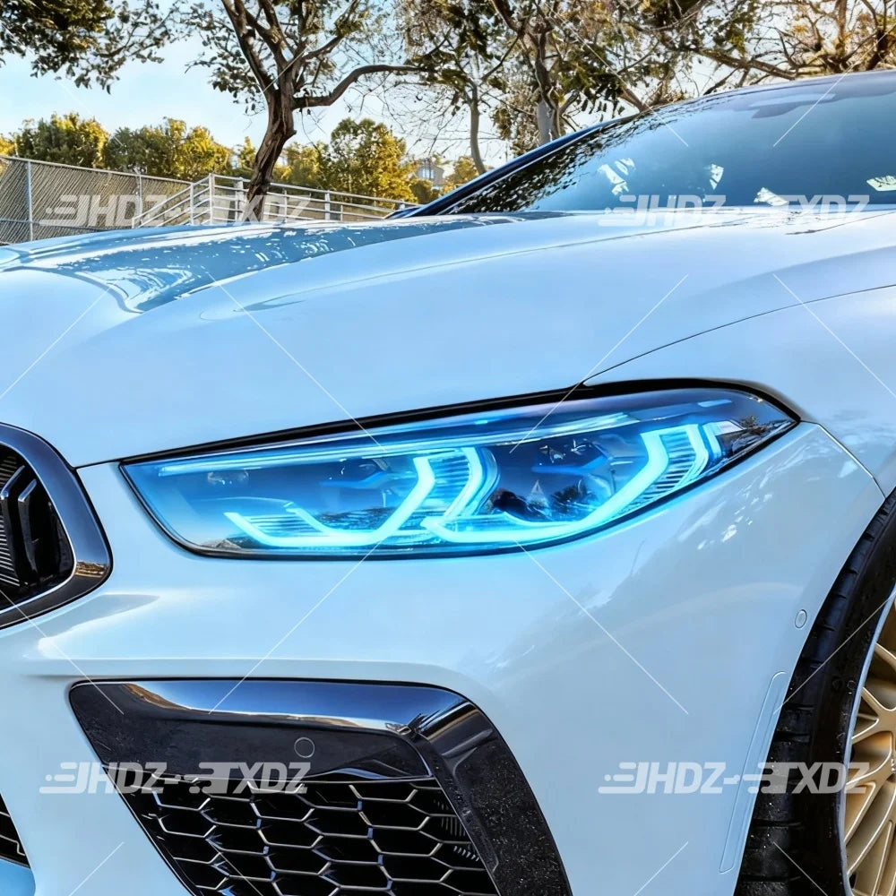 Angel Eye DRL LED Boards Yellow Amber Red For BMW M8 F91 F92 G14 G15 G16 2019-2023 Daytime Running Light Chip