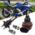4PCS LED Headlight Parking Light Bulbs Sets White For Suzuki