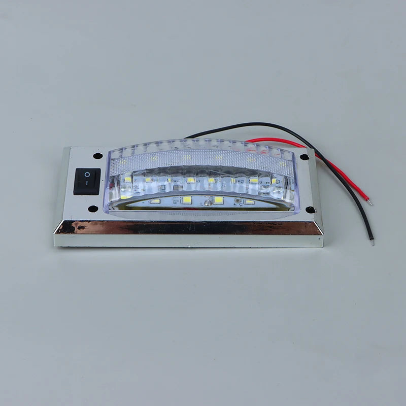LED 12V-24V Panel Light Car Interior Reading Lamp High Brigh