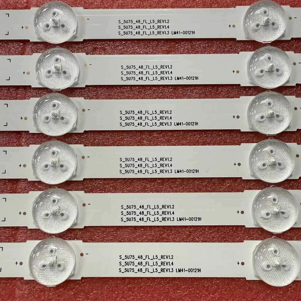 LED Backlight Strip for 12pcs/set LED Strip For Samsung UN48JU6500F UN48JU6750F UN48JU6800F UN48JU7500F