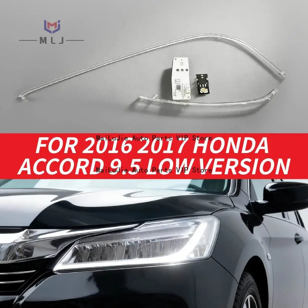 DRL Led Headlight Light Guide Plate Daytime Running Light Tube Strips Acrylic Tubes for Honda Accord