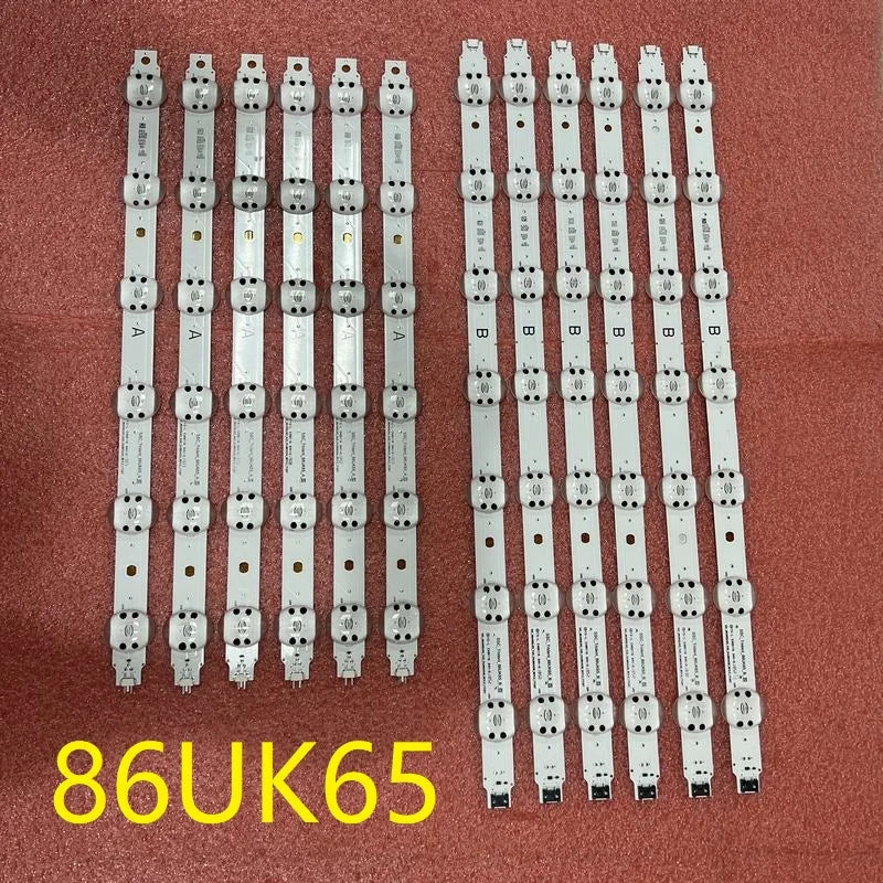 LED Strip for TV 86UM7500PTA 86UK6750 86UK6500 86UM7600 86UM7600PTA 86UK6570PUB 86UL3E-TJ 86UM7600PLB