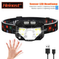 1200 Lumen Bright Headlamp Flashlight LED Rechargeable Headl