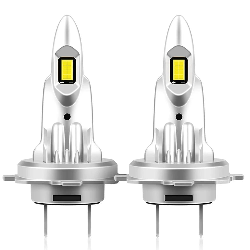 2x LED H7 Headlights For Citroen C3 I II III 2002-2025 C4 1 2 2005-2025 2024 2023 Head Lamps 30000LM 12V Car Bulbs 1 1 Plug&Play