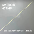 LED Strip for X5525 STS550A89-REV01-121025 LJ64-03691A 80LED 676mm STS550A89 REV01 121025 LJ07 01044B