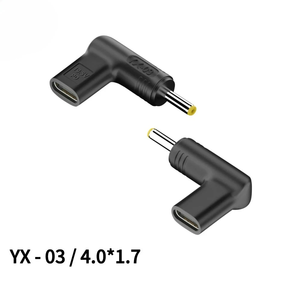 20V100W Laptop Power Adapter Connector DC Plug USB Type C Fe