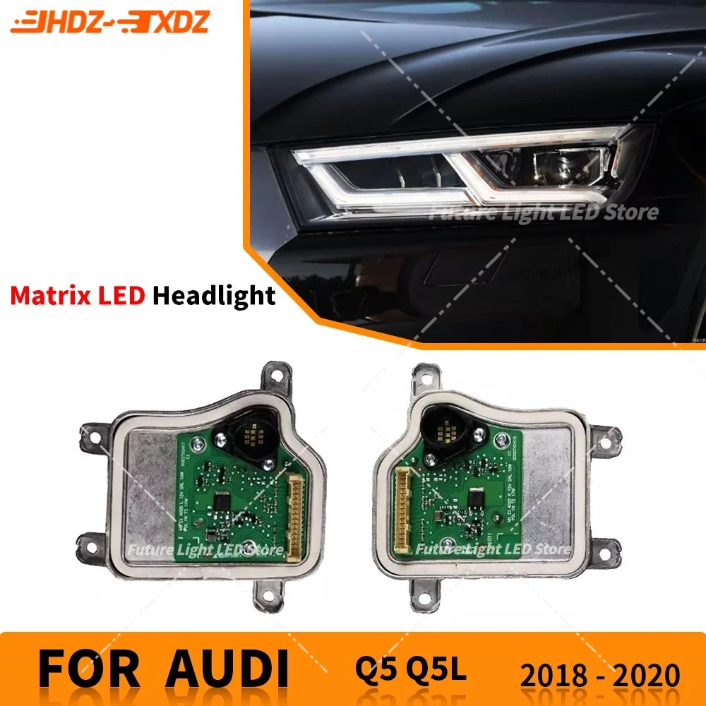 DRL Module Lightsource For Audi Q5 Q5L 2018-2020 Matrix LED Headlight Daytime Running Light Modules Unit for