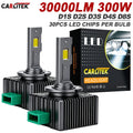 2PCS D1S D3S LED Car Headlights HID Bulbs 300W D2S D4S D8S D