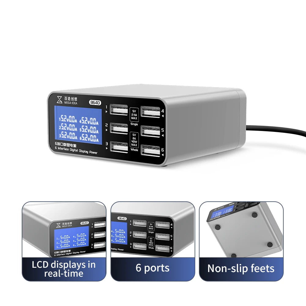 Qianli Mega-idea Digits Display Desktop Power Supply PQW110 