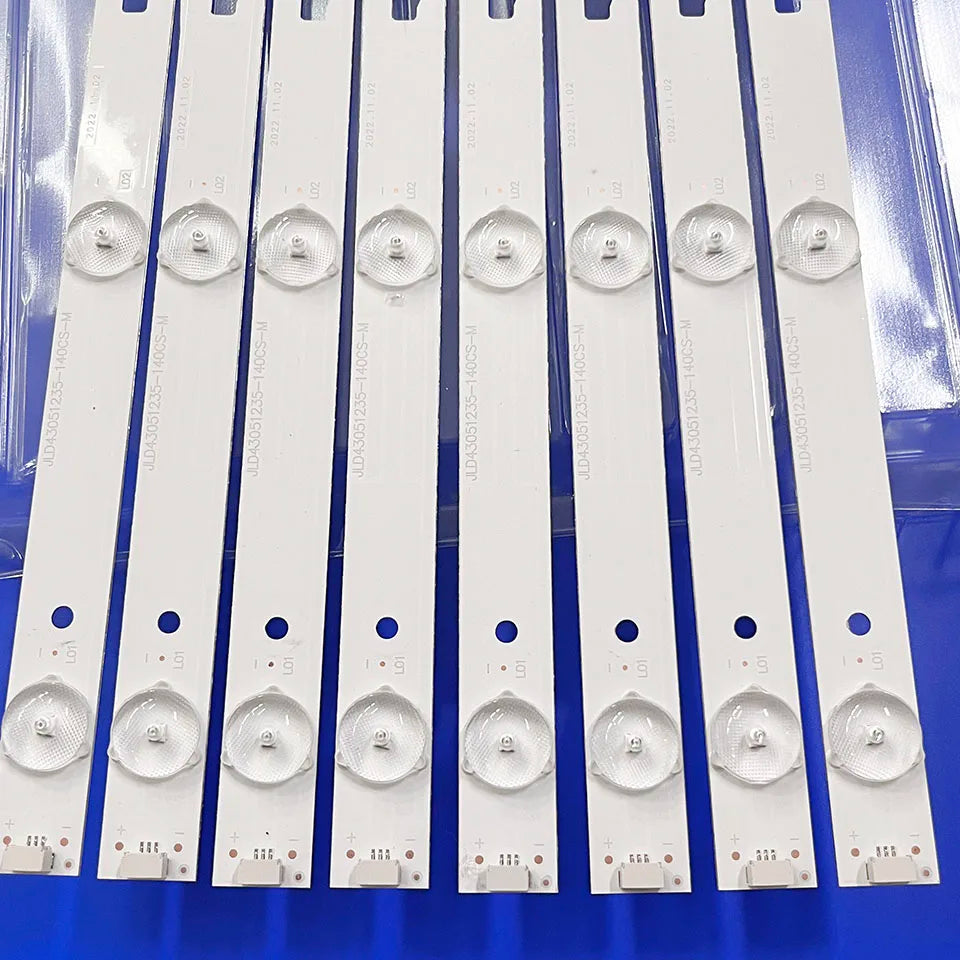 LED Backlight Strip for 8pcs LED Backlight strip for Leds Kodak 43e300c In Aluminum Completely New Sp-led43s