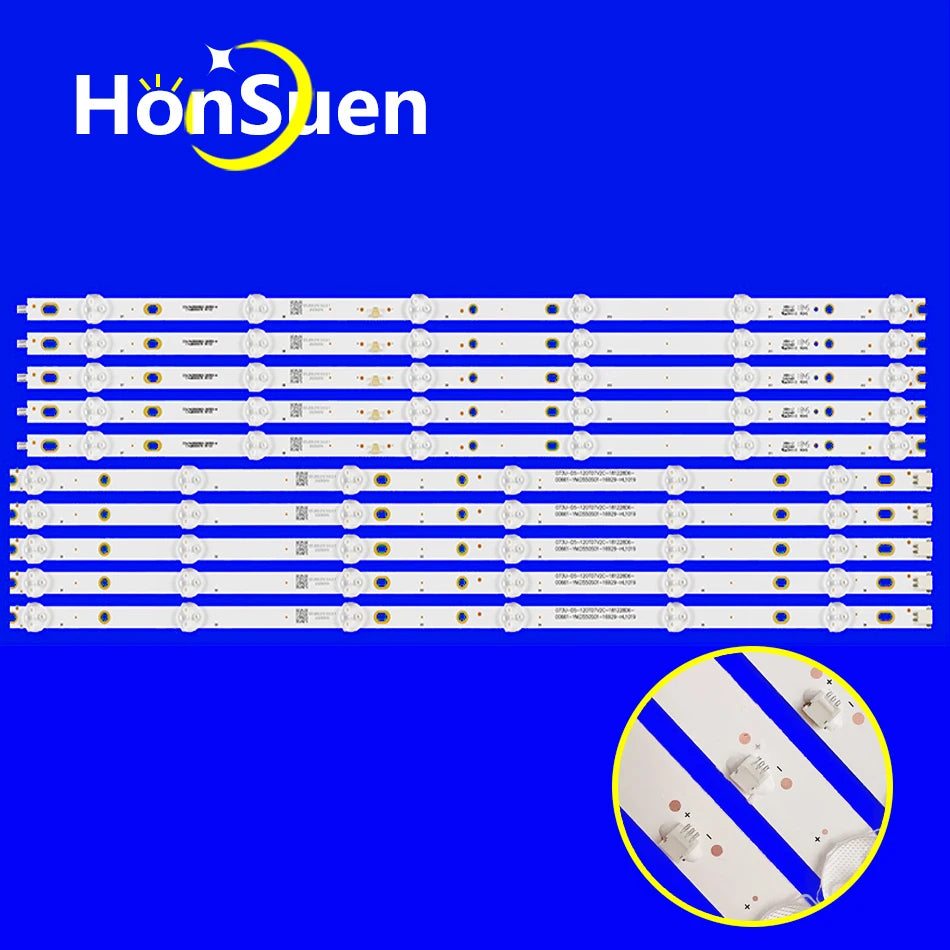 LED Backlight Strip forSJ.YM.D5500602-2835BS-M for Awox AWX55140 SJ.YM.D5500602-2835ES-M, 1.14.MD550078