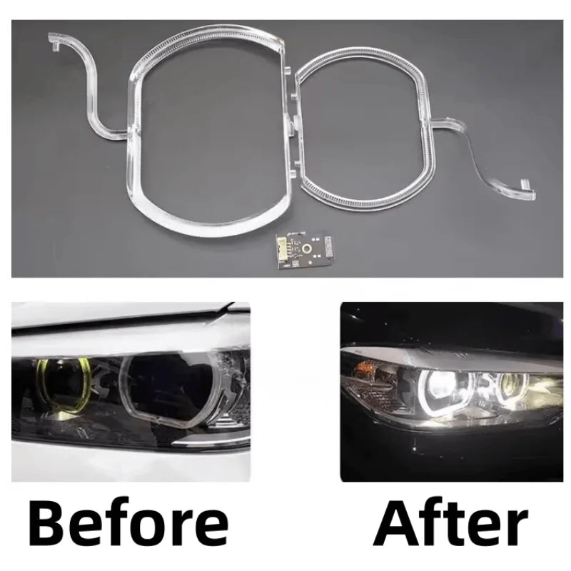 Headlights DRL Light Strips Angel Eyes Chip Ballast Module Illumination Part for BMW G30