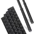 Non-slip Heat Shrink Tube Dia 15 18 20 22 25 28 30 35 40 45 50mm Fishing Rod Handle Insulated Waterproof Racket Handle Grip 1pic