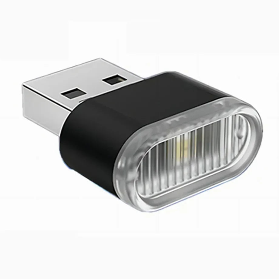 Car Mini USB LED Atmosphere Lights Car Interior Neon Decorat