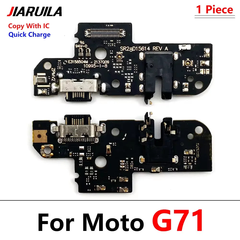 NEW USB Charging Port Socket Board Flex Connector Part For Moto G42 E32 E13 G200 G22 G13 G23 G32 G52 G53 G72 G73 G71S G82 5G G71