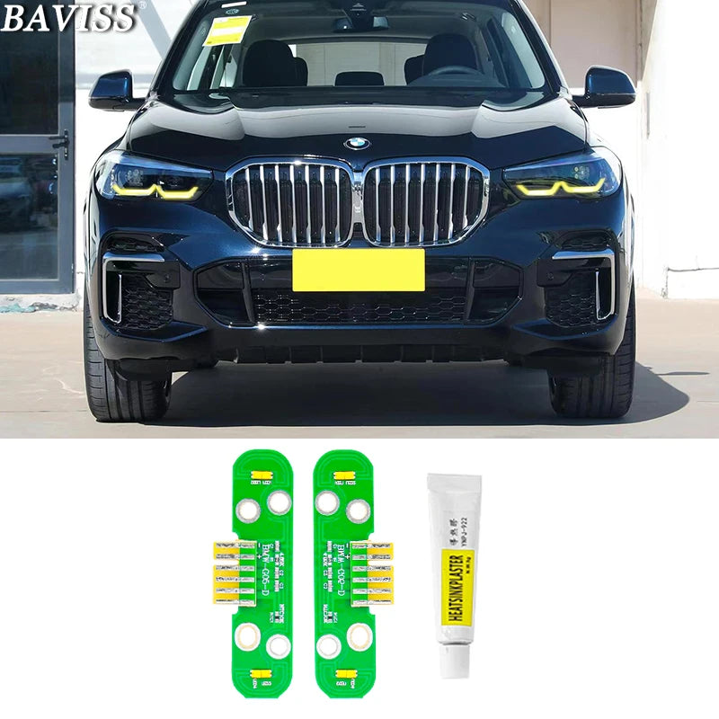 DRL LED boards daytime running lights bulbs for LED headlights non laser 2019 2020 2021 for BMW G05 G06