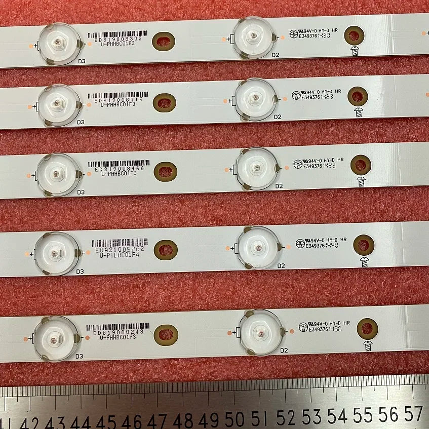 LED Backlight Strip for 5pcs/set LED backlight strip 8LED for Vizio M322i-B1 GJ-315-DLEDV-D508-V5 U-PGHBCYZF4