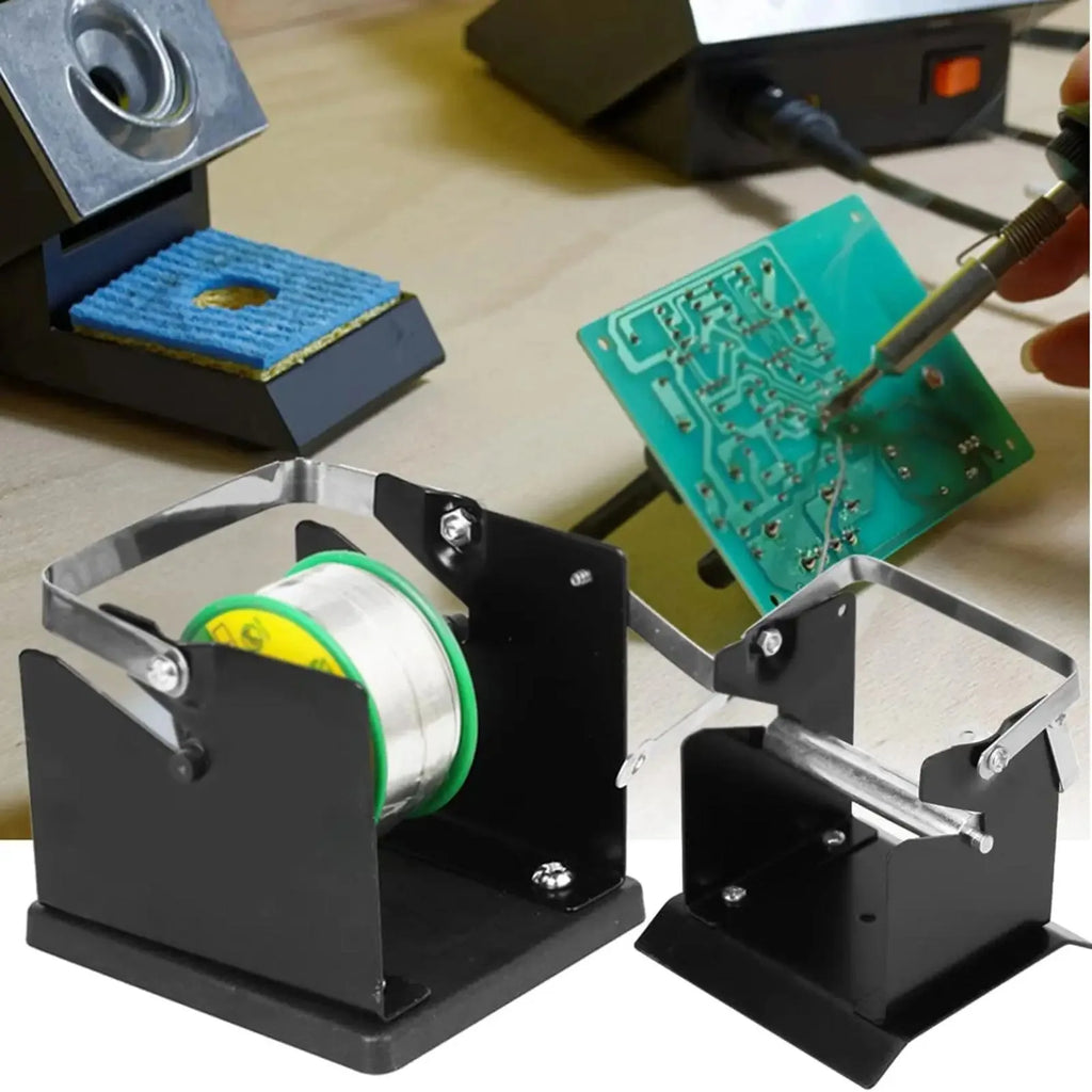 Compact Solder Wire Spool Dispenser Holder Adjustable Metal 