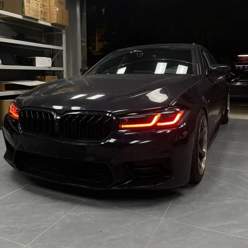 Angel Eye DRL Boards For 2020 2021 2022 BMW G30 G31 F90 M5 LCI Yellow Daytime Running Light 235.083-02 Red