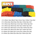 1160/580/164PCS Heat Shrink Tubing Kit Wire Shrinking Wrap C