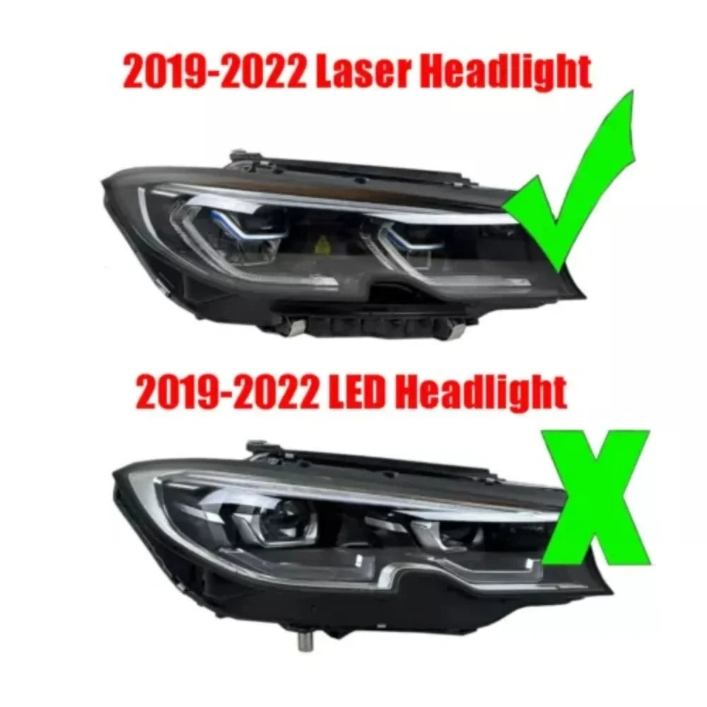 Angel Eyes FOR BMW G20 G21 G28 3 Series 2019-2022 Laser DRL RGB Multicolor LED Board CSL Style Daytime