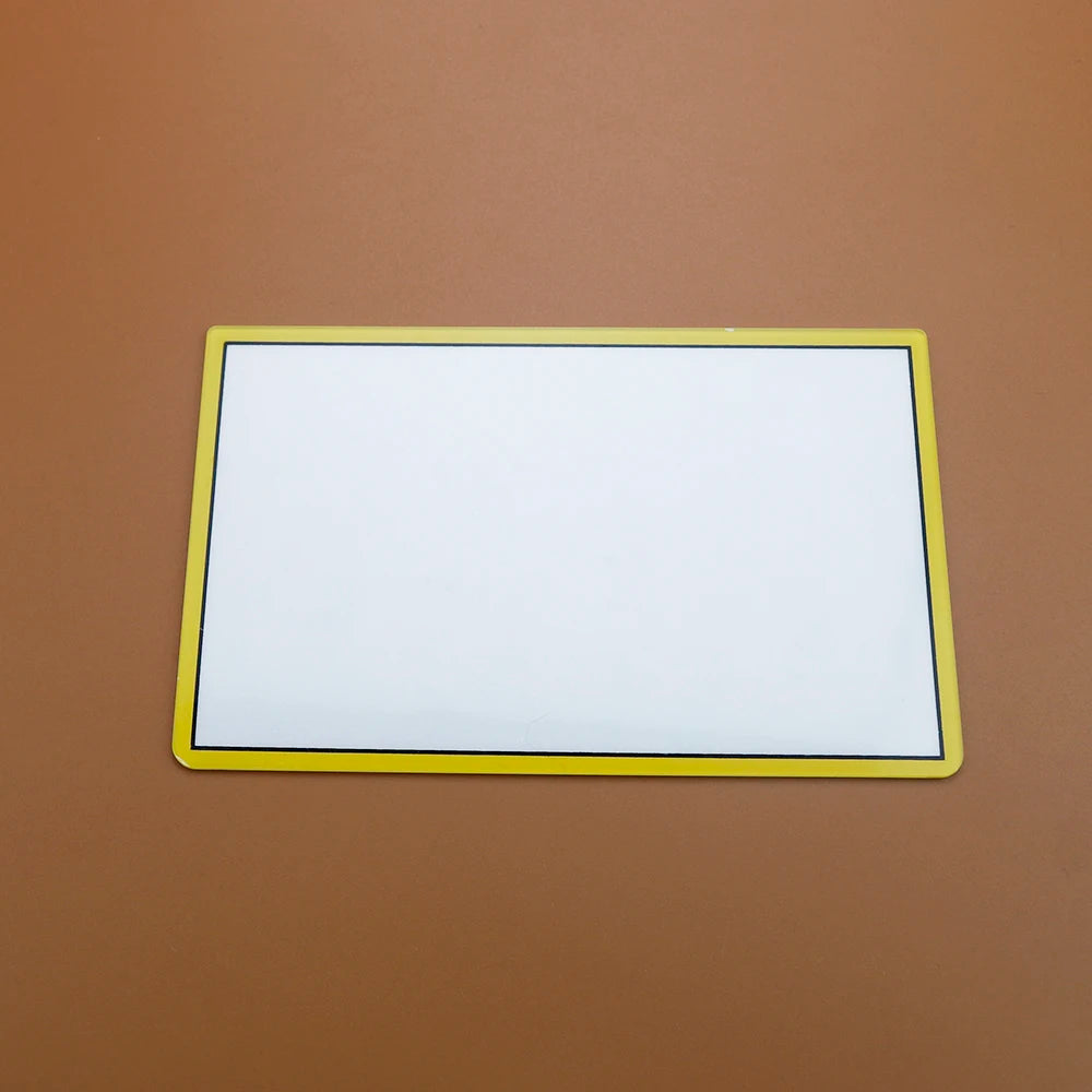 1 Piece Replacement Upper Front Top Screen Frame Lens Cover LCD Screen For 3DS XL LL New 3DSXL 3DSLL Plastic & Glass Lens