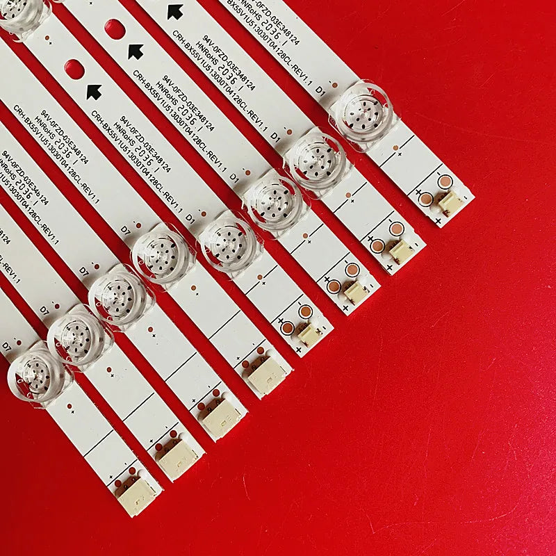 LED Backlight Strip forCRH-BX55V1U513030T04128CL-REV1.1 for DEXP U55E9000H HIE H55B7100 H55B7100UK H55B7300