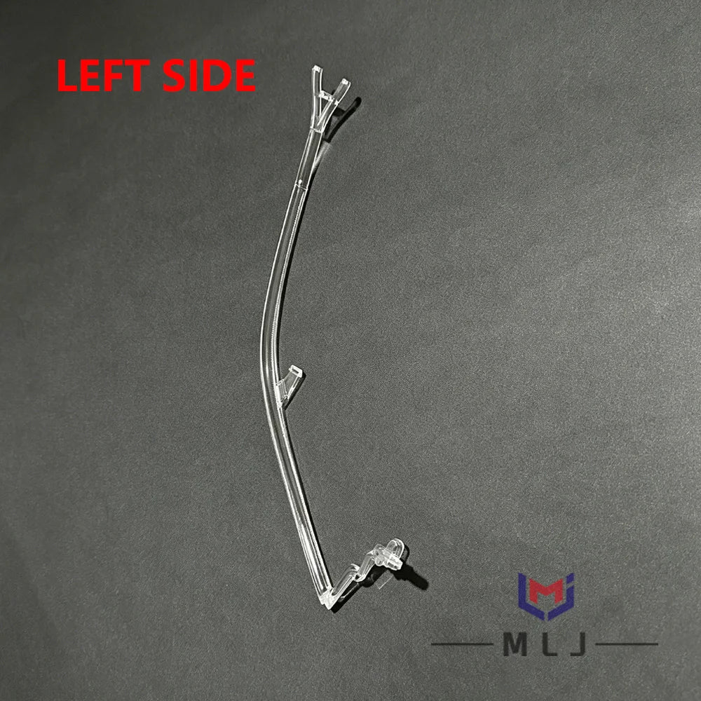 Headlight Replacement Parts White Angel Eyes Acrylic Light Guide Tube Light Guide Strips for Maserati