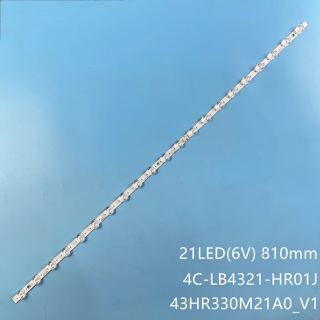 LED Backlight Strip for 21 LED(6V) LED Backlight Strip for TCL 43RS520 43R5500 43S435 43F9F 43F8 21*1