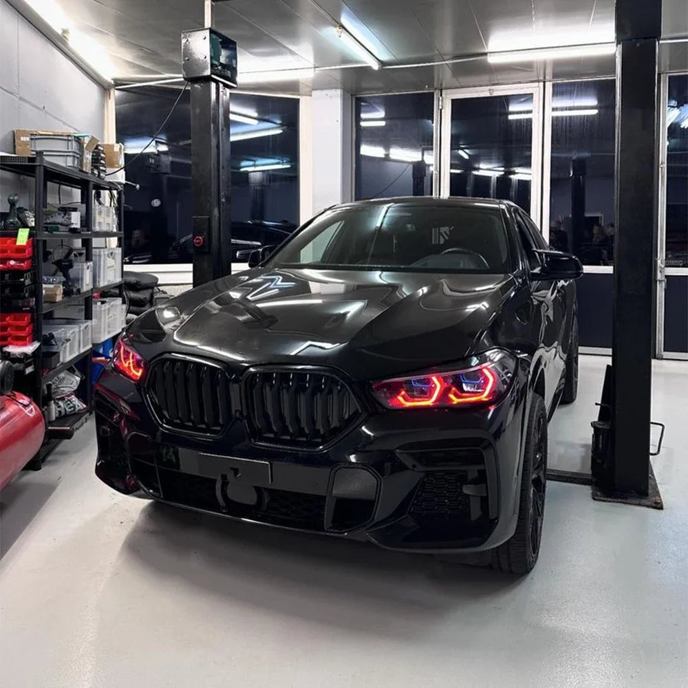 DRL LED Red Amber daytime running lights LED board DRL module 2019-2022 for BMW G05 X5M F95