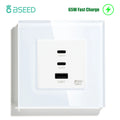 BSEED GaN3 Universal Socket 65W PD Fast Charge Port USB Type