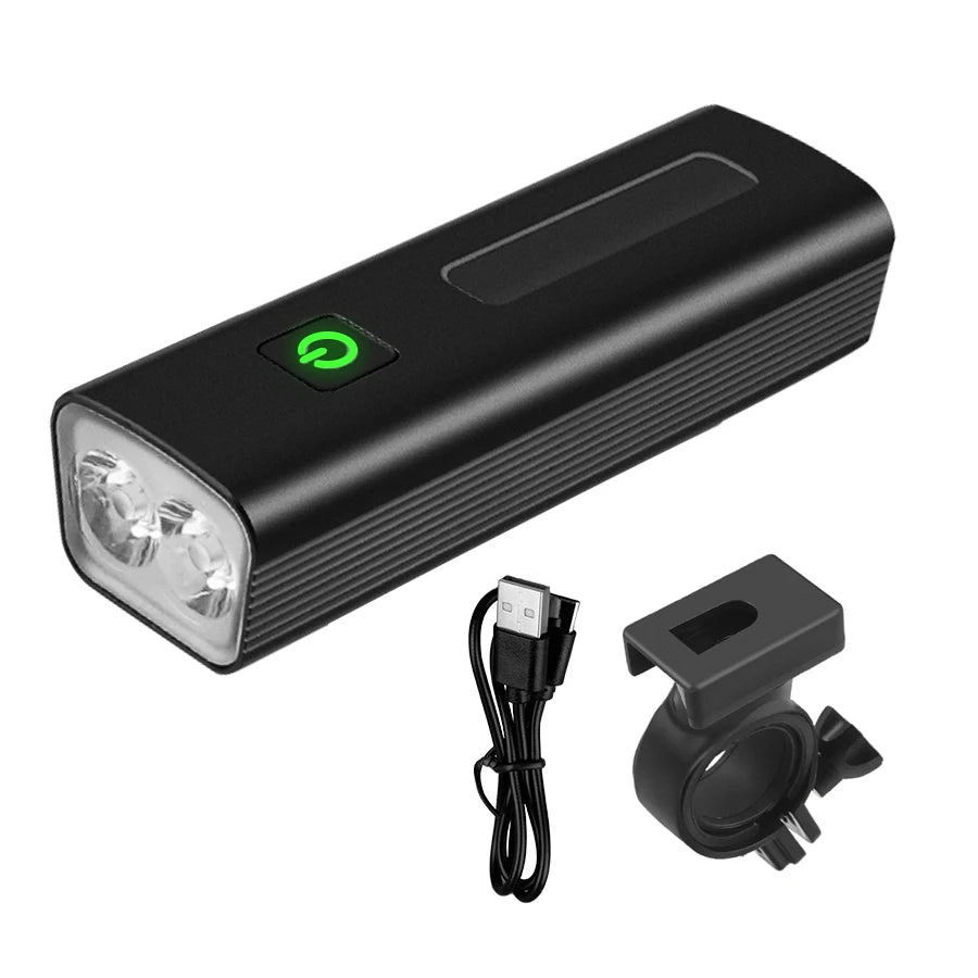 99000LM 5500mAn USB Rechargeable Bike Light Bike Headlight Power Bank Flashlight MTB Road Cycling Lamp Front Light Waterproof