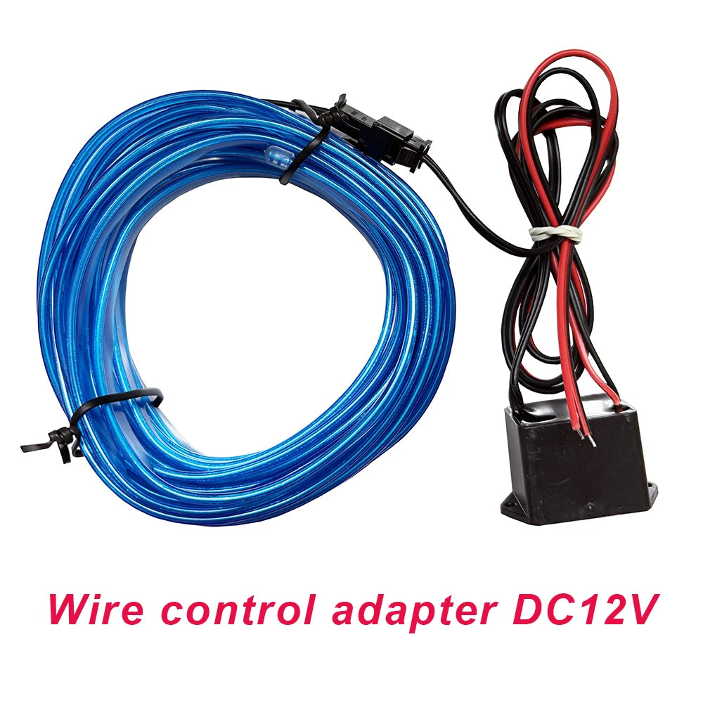 10m/3m/5m Neon LED Car Interior Lighting Strips Auto LED Str