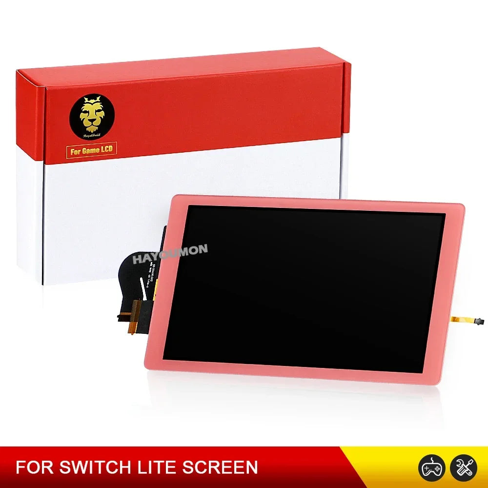2IN1 for Switch Lite Original LCD Display with Touch Screen Full Fitted Assembly Replacement for Switch Lite Screen