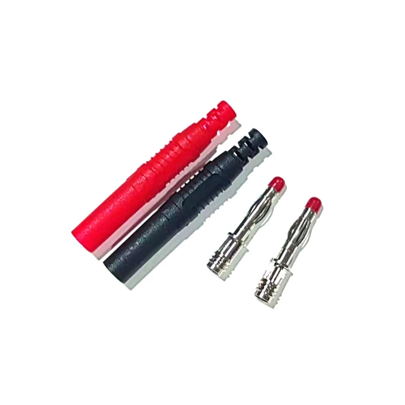 10Pcs/set Straight Insulated Safety 4mm Male Banana Plug Wir
