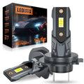 2Pcs 22000LM H7 LED Headlight Bulb 12pcs CSP 3570 Car Headla