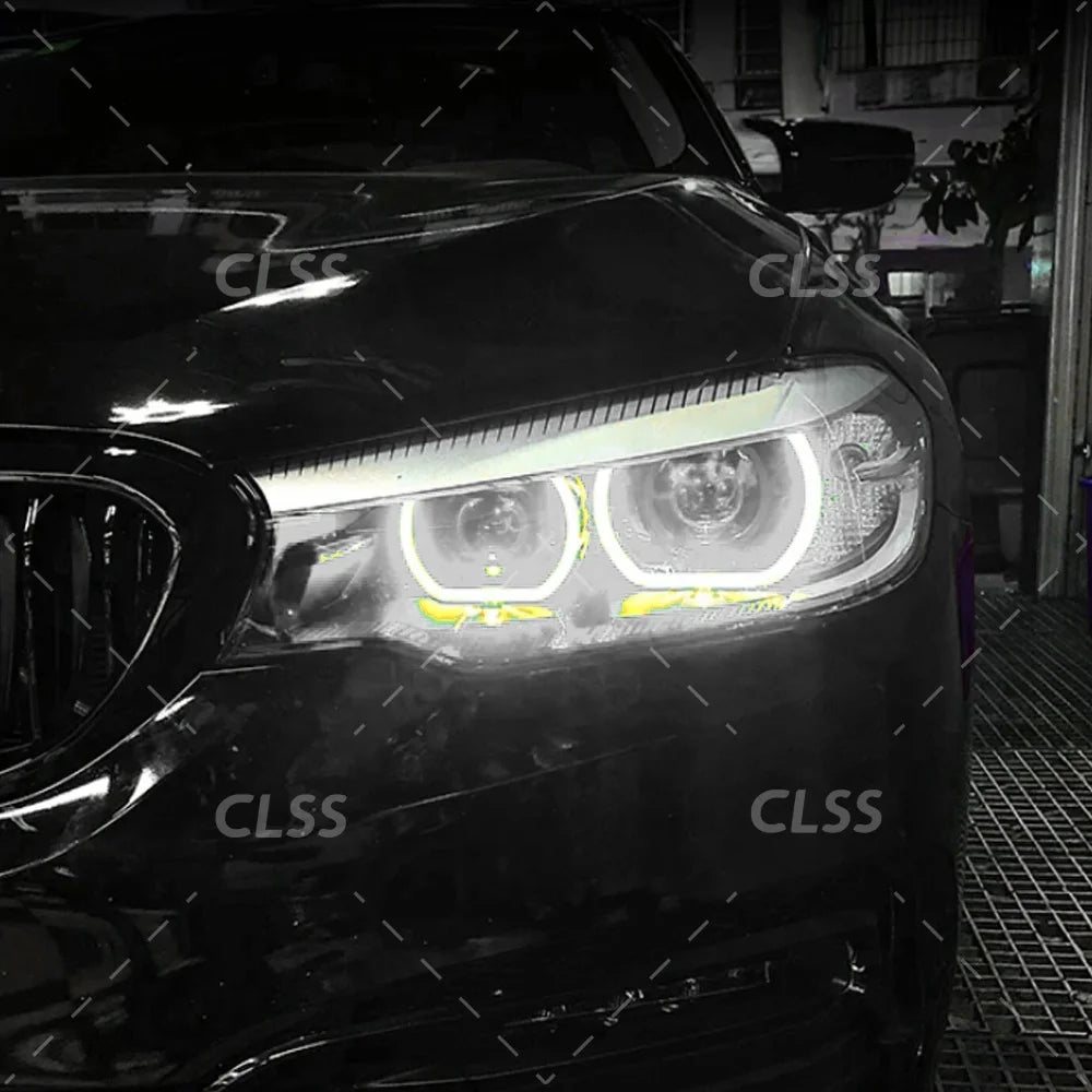 DRL Board Angel Eye Non-RGB For BMW 5 Series G30 G31 F90 M5 G38 2017-2020 LED Headlight Daytime Running Light