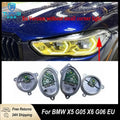 DRL LED Modules Full Laser Headlight For 2020 2021 2022 BMW X5 G05 X6 G06 40ix 50ix SUV Daylight LED