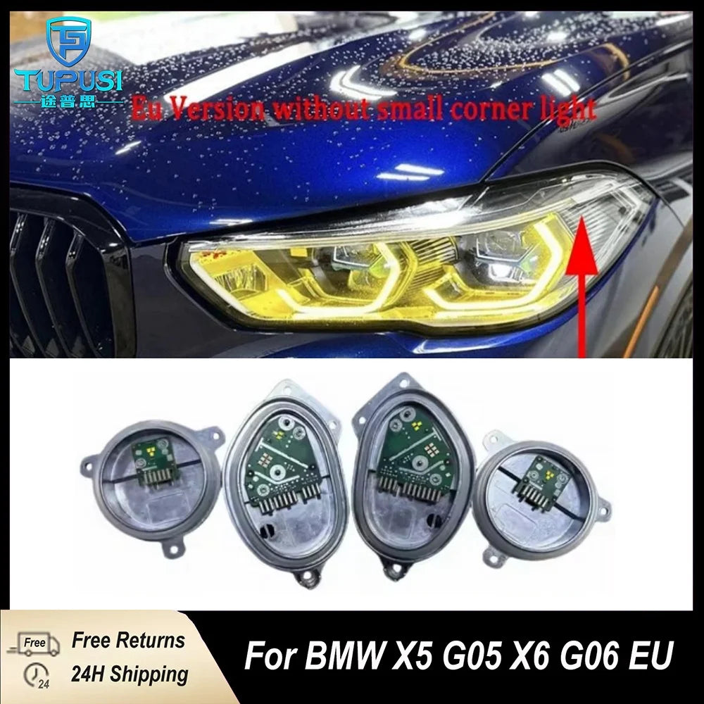 DRL LED Modules Full Laser Headlight For 2020 2021 2022 BMW X5 G05 X6 G06 40ix 50ix SUV Daylight LED