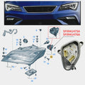 DRL Turn Signal Light Source Module For SEAT Leon Cupra MK3 2017-2020 Headlight Accessories for SEAT MK3