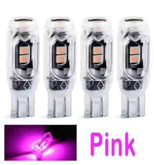 TCYATO2/4/10/20 PCS Flash Strobe T10 W5W LED Bulb12V 2835-5SMD 6500K White Car Interior Dome Map Trunk License Plate Side Lights