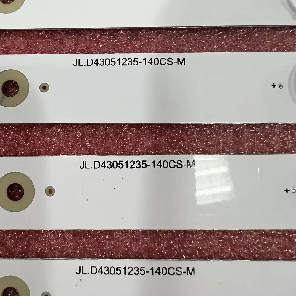 LED Backlight Strip for 8PCS LED backlight Strip 5LED For Toshiba 43E10 LVF430TVD0 E1 V39 TV 43L3500C