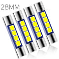 4 Pack 29 28mm LED Fuse 6614F 6612F TS-14V1CP LED Festoon Bu