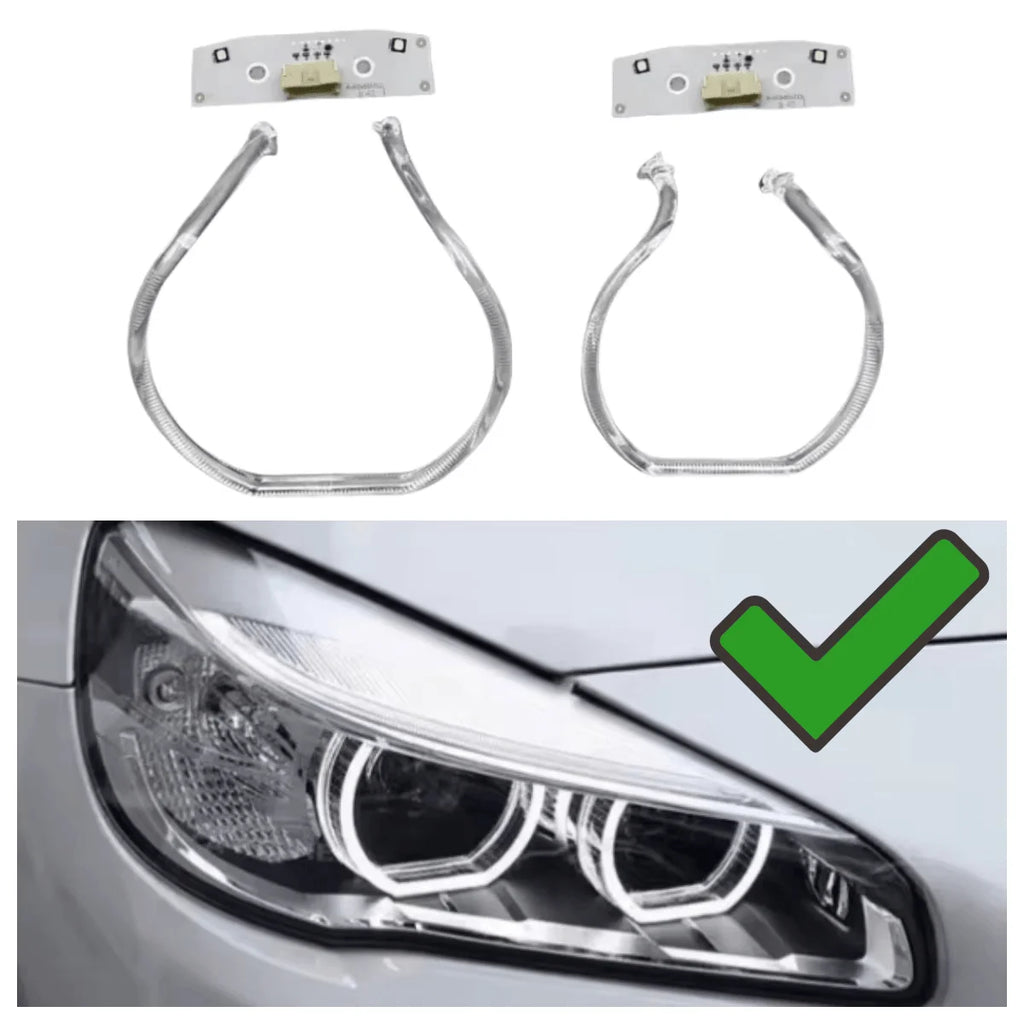 DRL Headlight Guide Strip Chip Board Daytime Running Light Tube For BMW 2 Series Travel Version F45 F46 2016