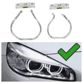 DRL Headlight Guide Strip Chip Board Daytime Running Light Tube For BMW 2 Series Travel Version F45 F46 2016