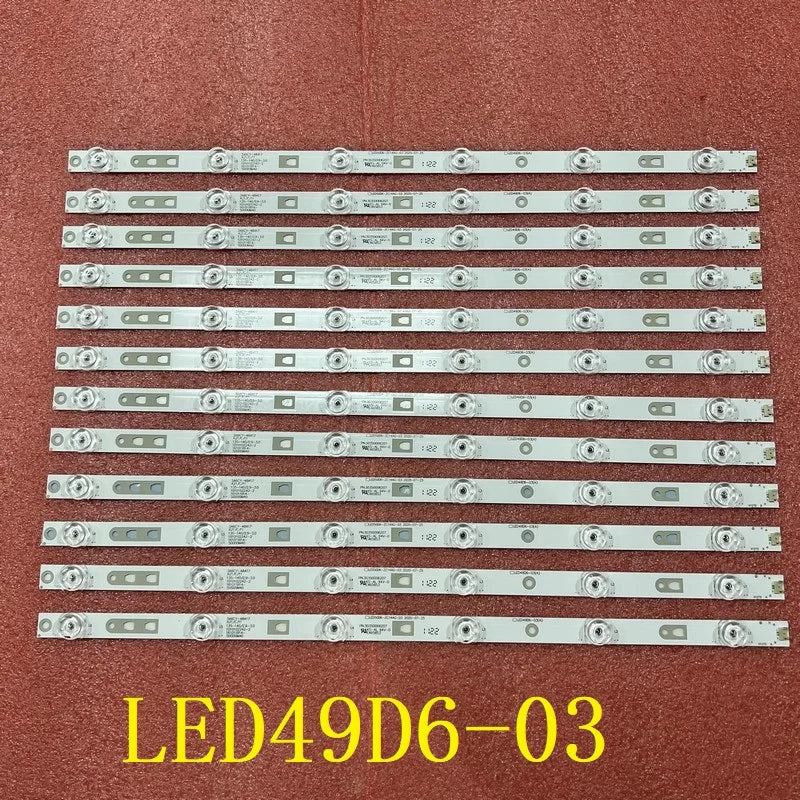 LED Backlight Strip for Kit LED Backlight strip(12)for Haier FD4951A-LU G49Y LED49D6-03(A) 30349006203