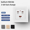 High-End New Pop Gallium Nitride USB Socket 65W Fast Chargin