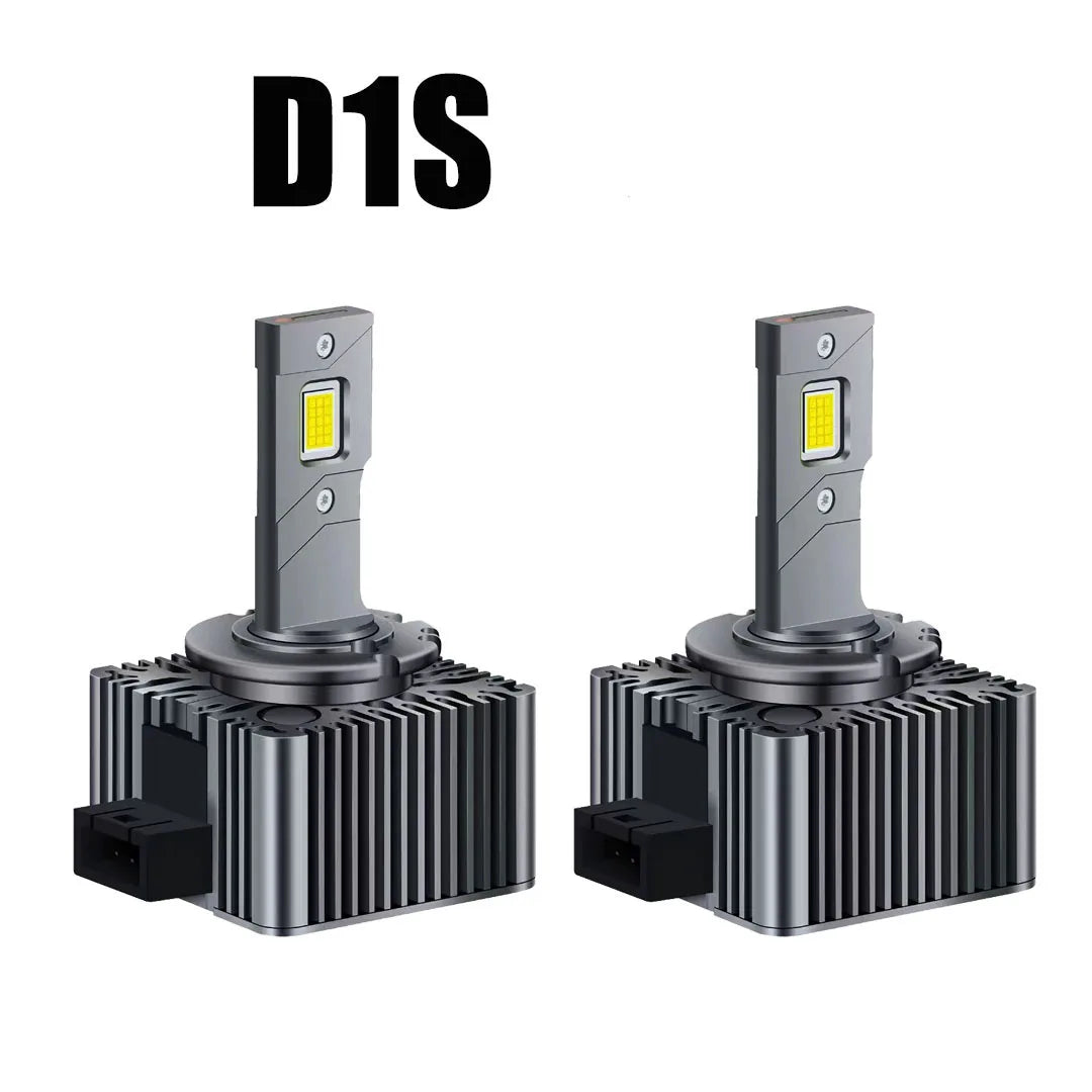 2PCS D1S D3S LED 300W Car Headlights Bulbs D2S D4S D5S D8S Turbo Fan Cooling 30000LM 1 1Replace Xenon Universal Lights Plug&Play